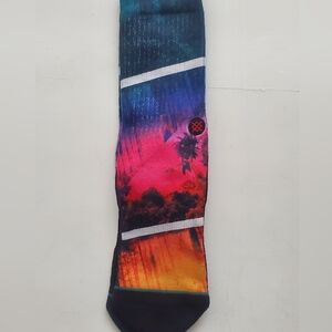 Stance Vibrant Gradient Crew Socks Boys. Size Small
